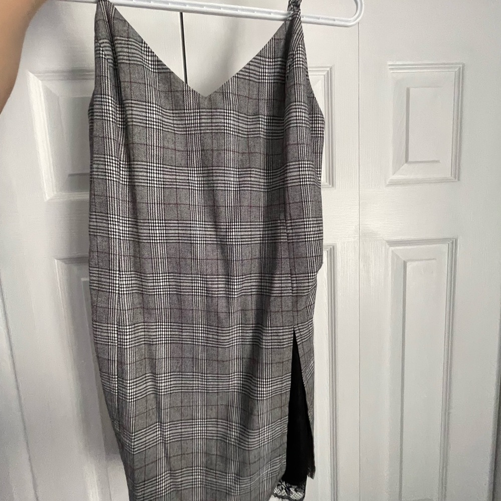 Lush plaid dress